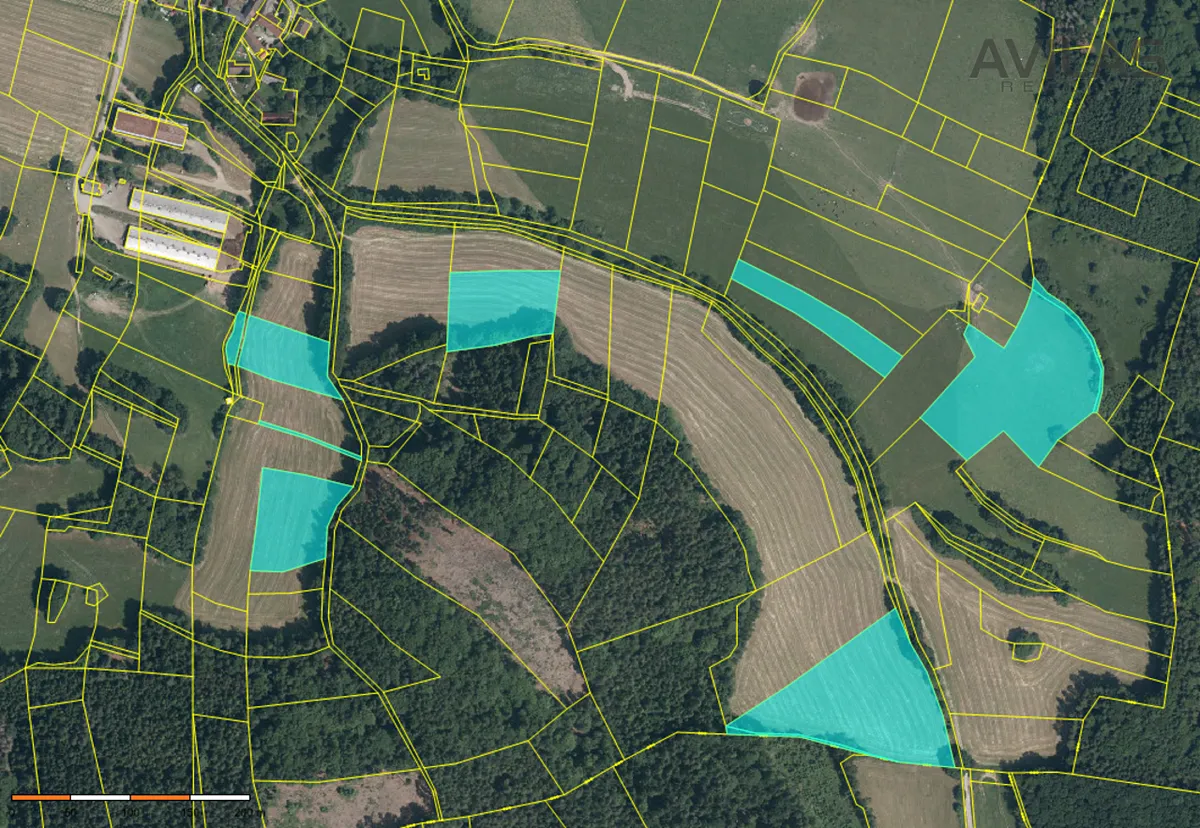 Prodej pole 47058 m²